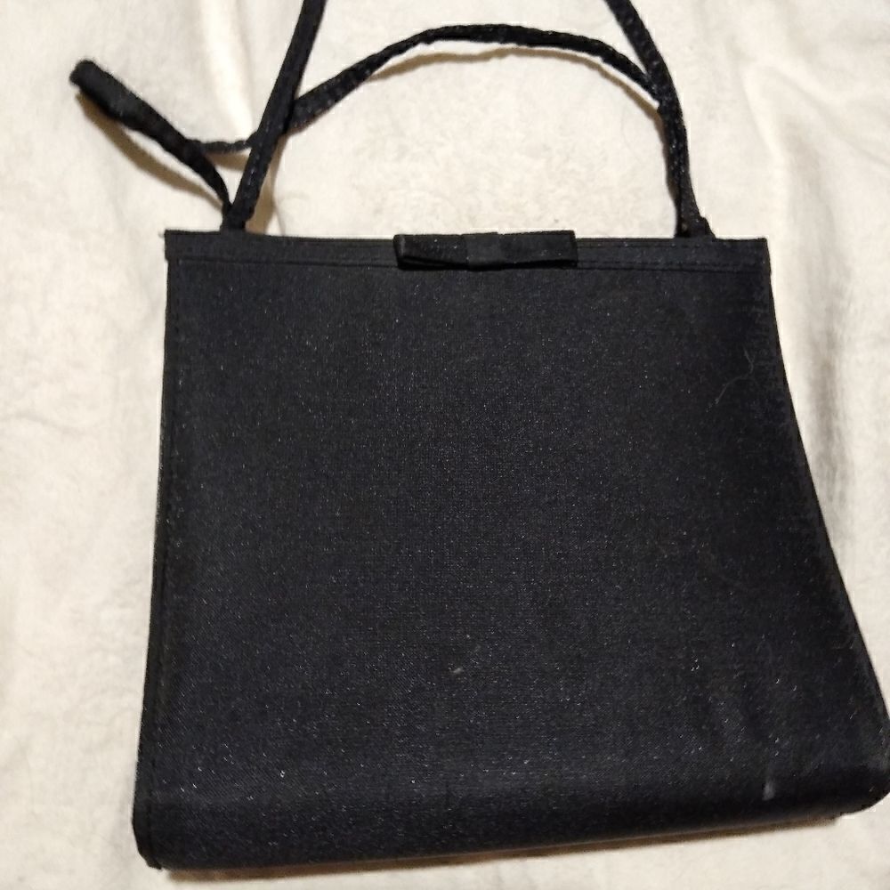 Mini satin handbag 